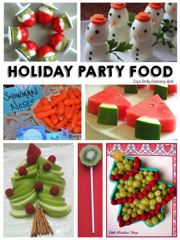 10 Healthy Christmas Party Foods - Liz's Early Learning Spot