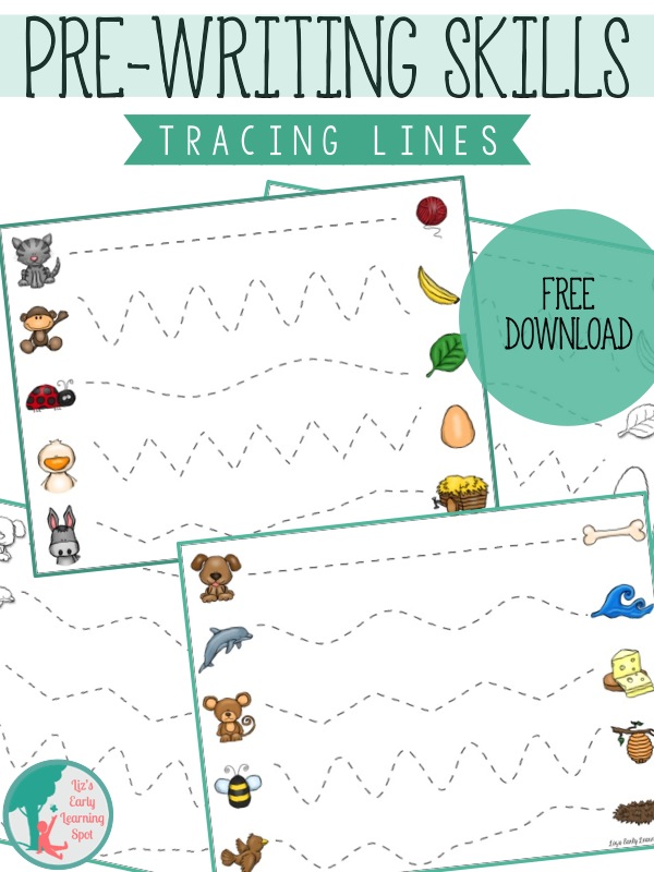 Essential Pre-Writing Skills: I Can Trace Lines - Liz's Early Learning Spot